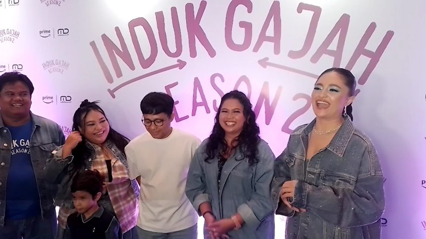 Marshanda dan Para Cast Serial Induk Gajah 2