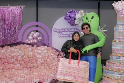 Potret Perayaan Ultah Aurel Hermansyah ke-26, Hadiah Uang Tingkat 12 dari Suami