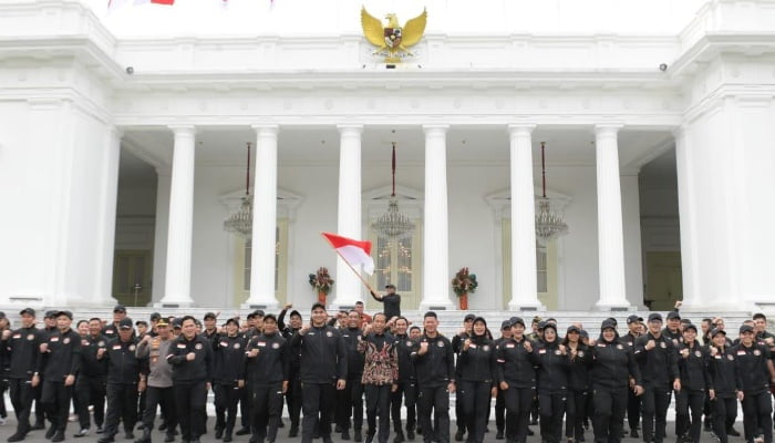 Lepas Kontingan Olimpiade Paris 2024, Jokowi: Optimis dan Bertandinglah dengan Semangat