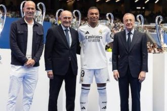Mbappe resmi di Real Madrid