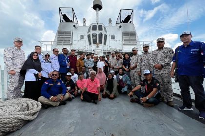 Pemulangan awak kapal Indonesia dari Malaysia (FOTO: Humas Bakamla).