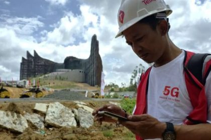 Telkomsel hadirkan teknologi 5G Standalone pertama di Indonesia, salah salah satunya di IKN. (FOTO: Telkomsel)