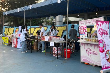 Komunitas Oren Budi Luhur Hadirkan Booth Usaha di Smoke Are Fest. (Foto: Booth UMKM di Smoke Are Fest/inversi.id)