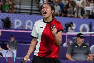 Gregoria Mariska Dipastikan Dapat Perunggu di Olimpiade 2024. (Foto: Gregoria Mariska Tanjung di Semifinal Olimpiade Paris 2024/Instagram)