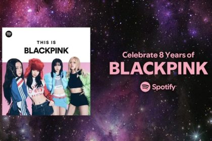 Kolaborasi Blackpink dan Spotify. (FOTO: Spotify).