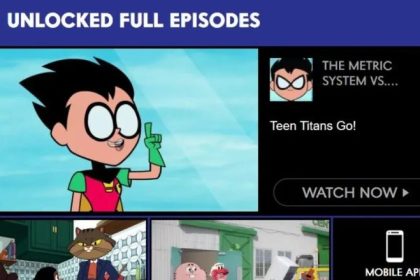 Tampilan situs resmi Cartoon Network. (FOTO:Cartoon Network)