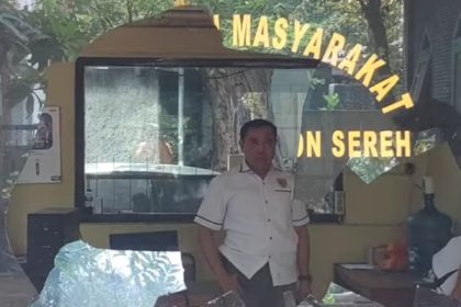 Pria Tak Dikenal Serang pos polisi