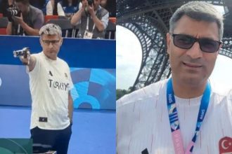 Yusuf Dikec, Penembak Turki Viral di Olimpiade Paris 2024. (Foto: Yusuf Dicek)