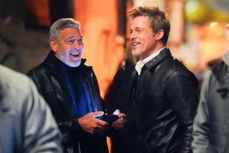 George Clooney dan Brad Pitt