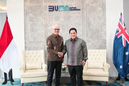 "Siang tadi menerima kunjungan Mantan Perdana Menteri Australia, Mr. Malcolm Turnbull," tulis Erick di akun Instagram-nya, @erickthohir, yang dilihat pada Rabu, 18 September 2024.