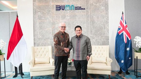 "Siang tadi menerima kunjungan Mantan Perdana Menteri Australia, Mr. Malcolm Turnbull," tulis Erick di akun Instagram-nya, @erickthohir, yang dilihat pada Rabu, 18 September 2024.