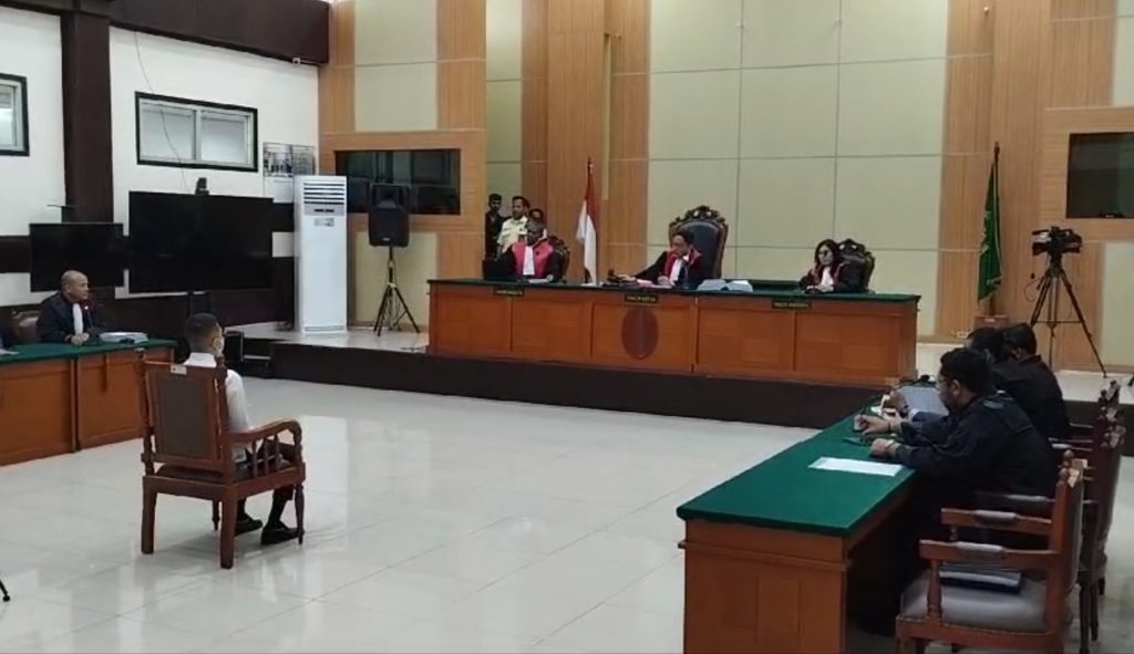 Sidang tuntutan Yudha Arfandi atas meninggalnya anak Tamara Tyasmara