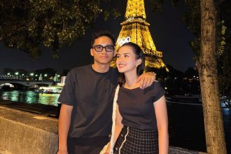 Azriel Hermansyah dan Sarah Menzel