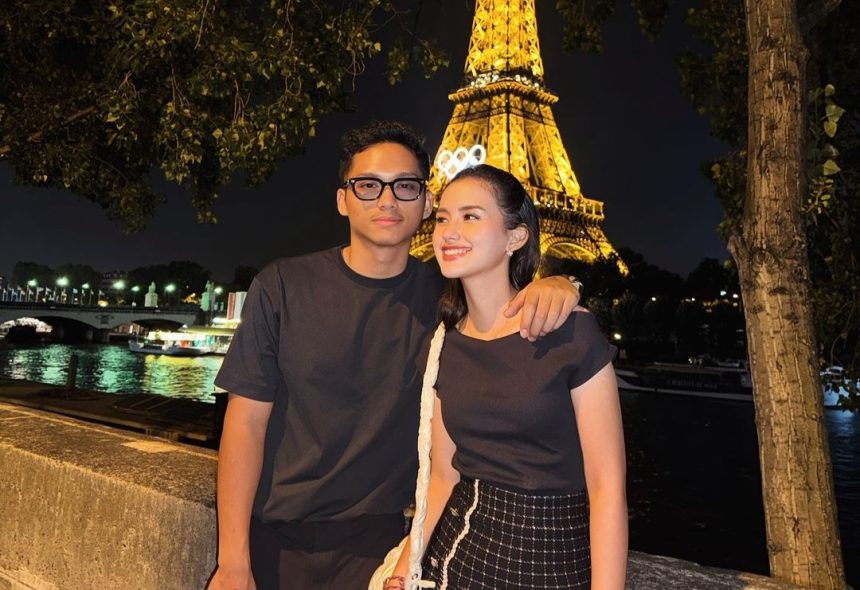 Azriel Hermansyah dan Sarah Menzel