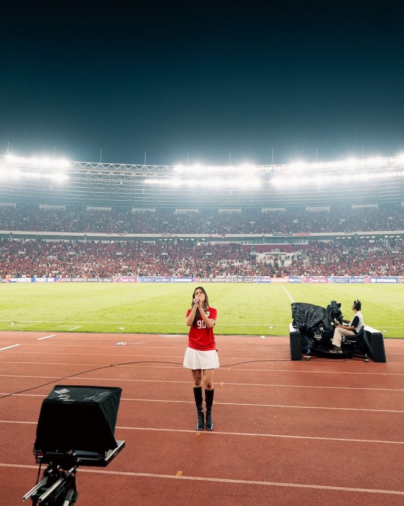 Raisa tampil di GBK