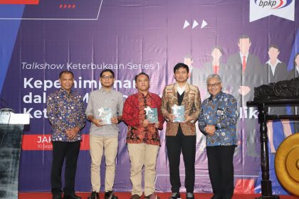 BPKP launching buku tentang Buku Indeks Reputasi Organisasi: Managing Reputation, Enhancing Public Loyalty.