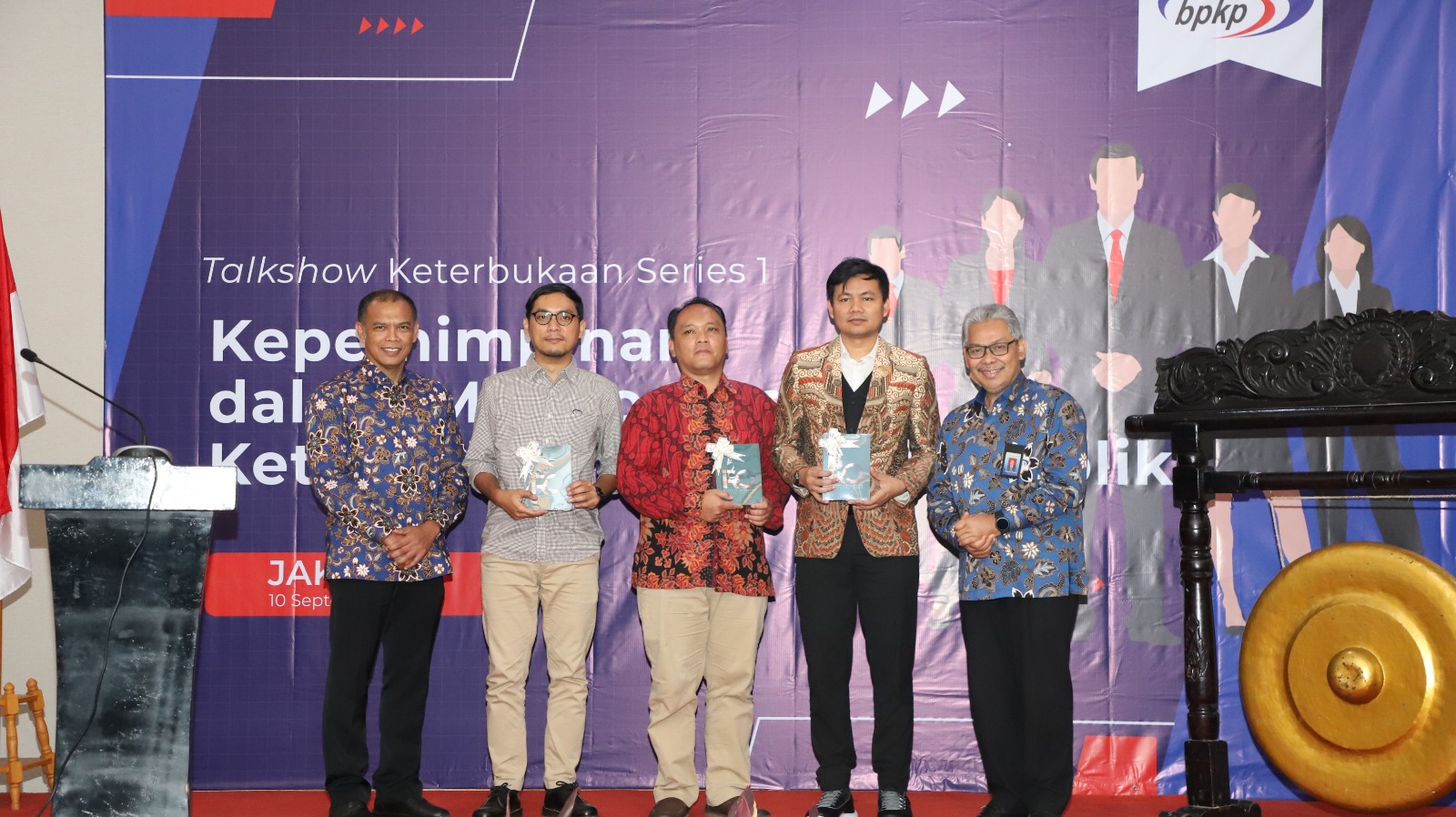 BPKP launching buku tentang Buku Indeks Reputasi Organisasi: Managing Reputation, Enhancing Public Loyalty.