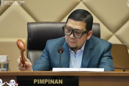 Ketue KPU RI saat RDP dengan Komisi II DPR bahas pilkada ulang jjika kotak kosong menang