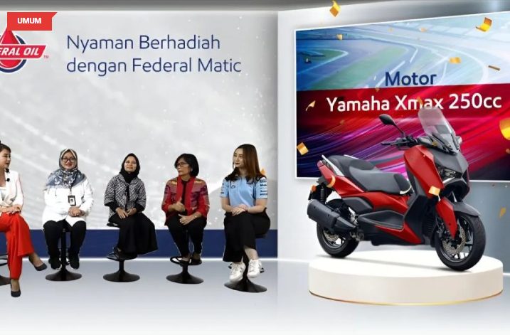 Dokumentasi saat pengundian pemenang program Nyaman Berhadiah periode Agustus 2024. (FOTO: Federal Oil)