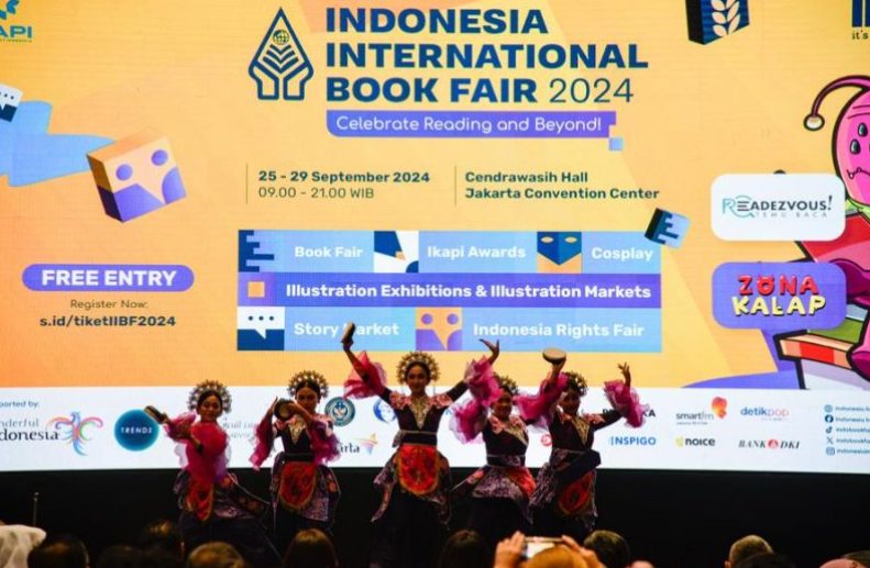 Para penerbit di 15 negera hadir dalam Indonesia International Book Fair 2024. (FOTO: Ist).