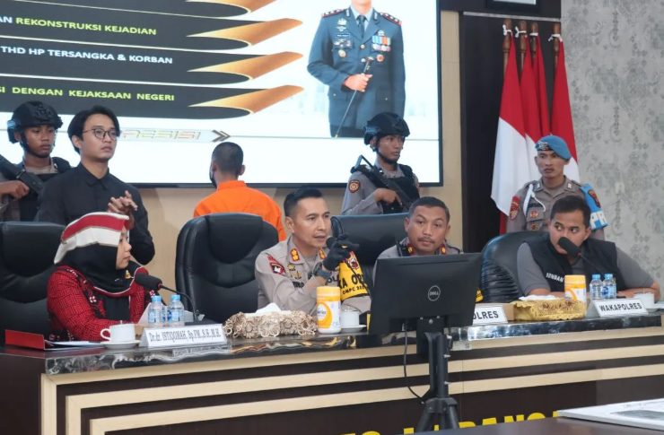 Polisi menetapkan tersangka pada kasus KDRT di Karanganyar, Jawa Tengah. (FOTO: Polres Karanganyar).