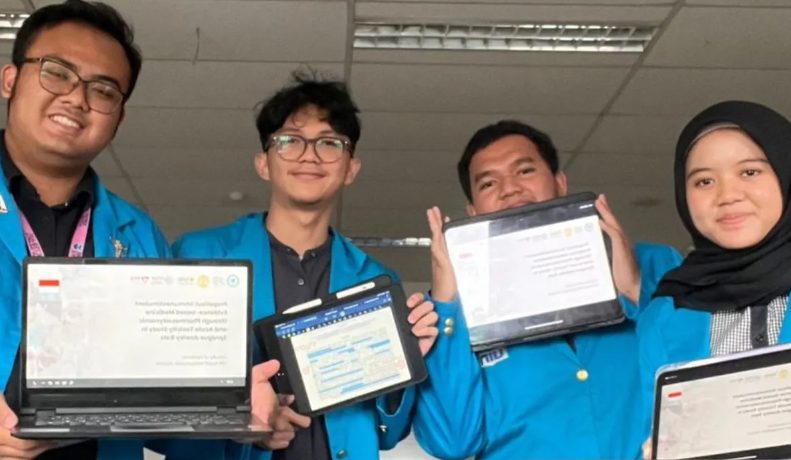 Delegasi mahasiswa Fakultas Kedokteran Universitas Islam Negeri (FK UIN) Syarif Hidayatullah Jakarta yang berhasil meraih medali perak pada ajang sains internasional, World Invention Competition and Exhibition (WICE) 2024. (FOTO: UIN Jakarta)