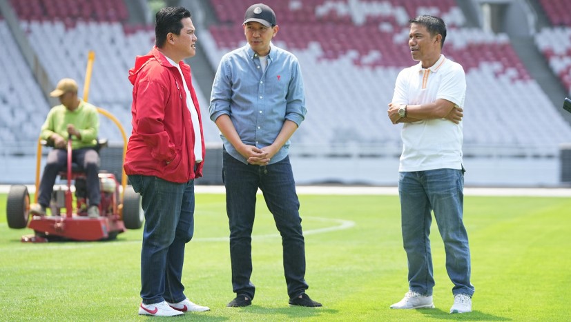 "Usai kemarin kita mampu mencuri satu poin melawan Arab Saudi, maka laga kandang pertama Timnas melawan Australia menjadi sangat krusial. Jadi kami pastikan kondisi rumput dan stadion benar-benar prima sehingga Timnas bisa meraih hasil maksimal," tambahnya.