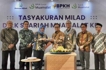 Dana Pensiun Lembaga Keuangan (DPLK) Syariah Muamalat meningkatkan akuisisi peserta baru. Hal ini untuk mendukung pertumbuhan aset neto DPLK Syariah Muamalat sekitar Rp2 triliun pada akhir tahun ini. (Bank Muamalat)