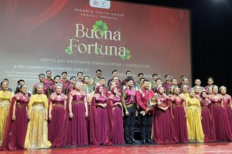 Jakarta Youth Choir di Konser Buona Fortuna