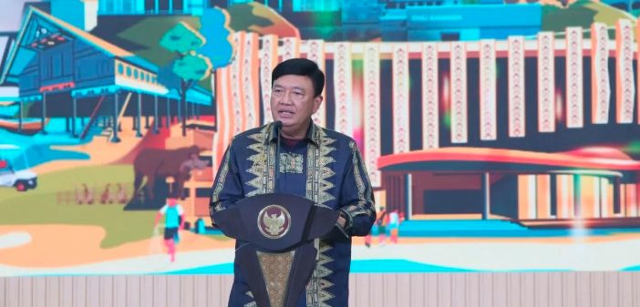 Puan menjelaskan dalam jumpa pers di Kompleks Parlemen Senayan bahwa pengumuman mengenai posisi Budi Gunawan sepenuhnya akan disampaikan oleh Prabowo dalam waktu dekat.