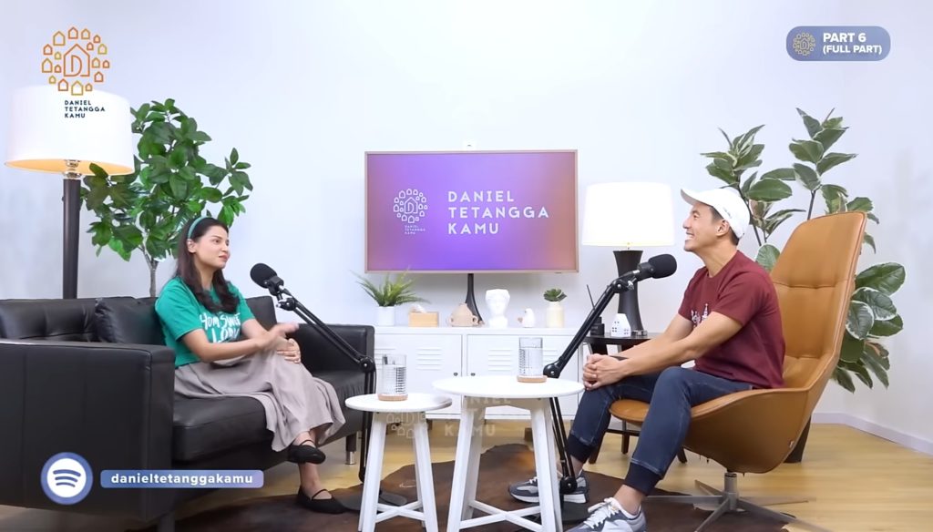 Yunita Siregar di Daniel Mananta Network