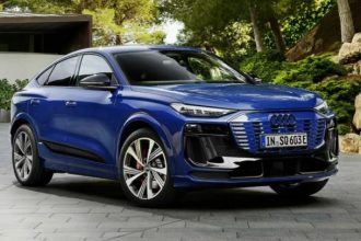 Mobil Audi Q6 Sportback E-Tron baru. (FOTO: Audi Media Center).