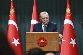 Presiden Turkiye Recep Tayyip Erdogan. (FOTO: Anadolu).