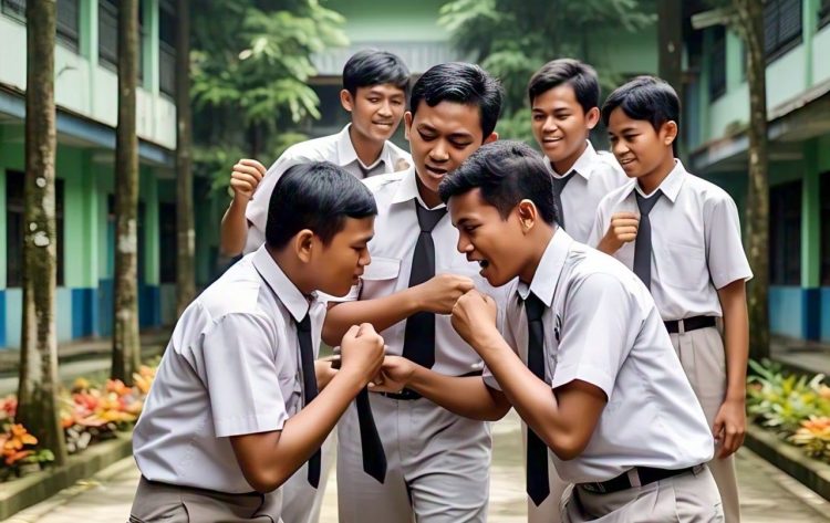 Ilustrasi anak SMA. (Foto: AI)